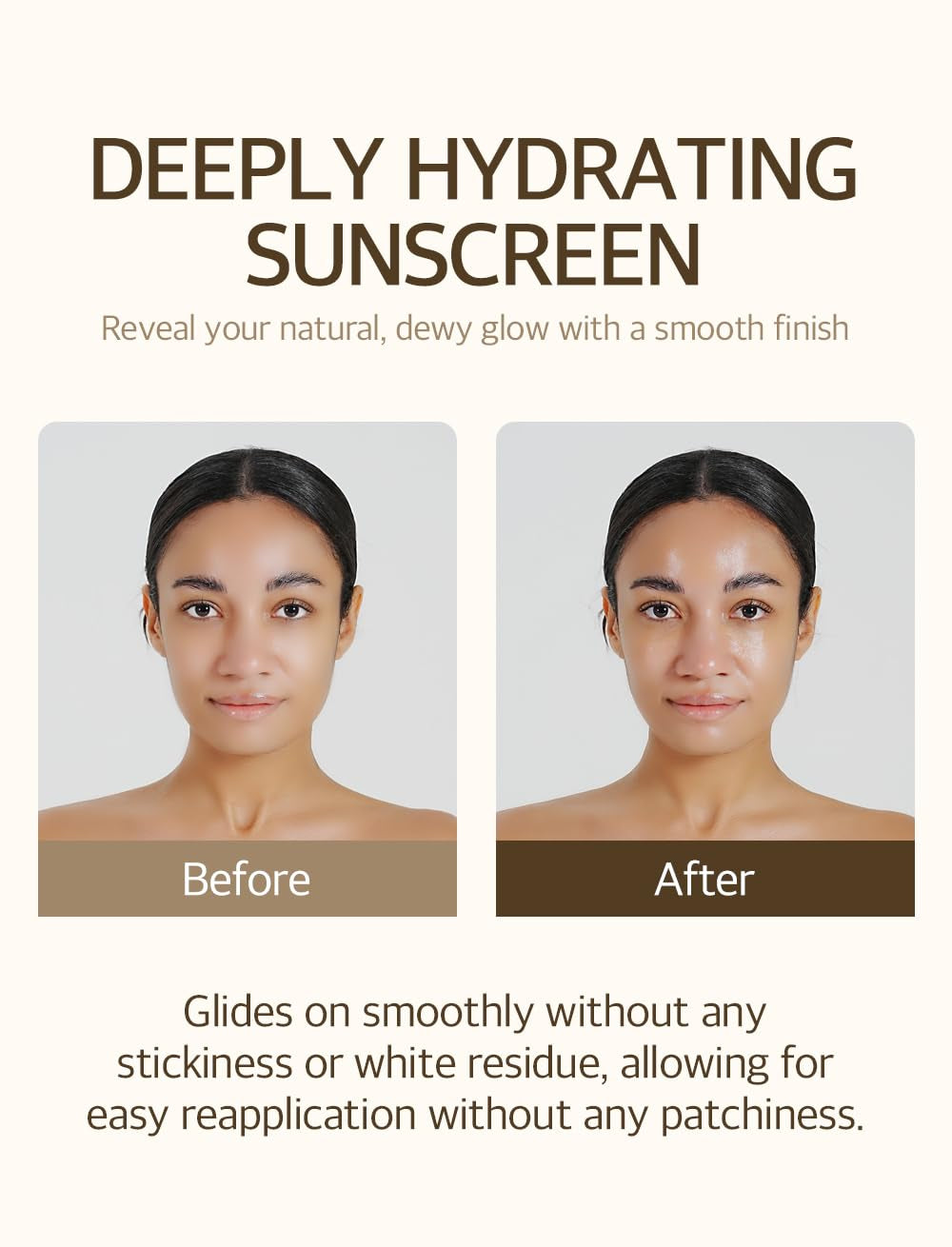 Get That Korean Glass Skin! 🌟 Bean Sunscreen SPF 50 - Lightweight & No White Cast! ☀️💧 1.69 Fl. Oz. of Radiance!