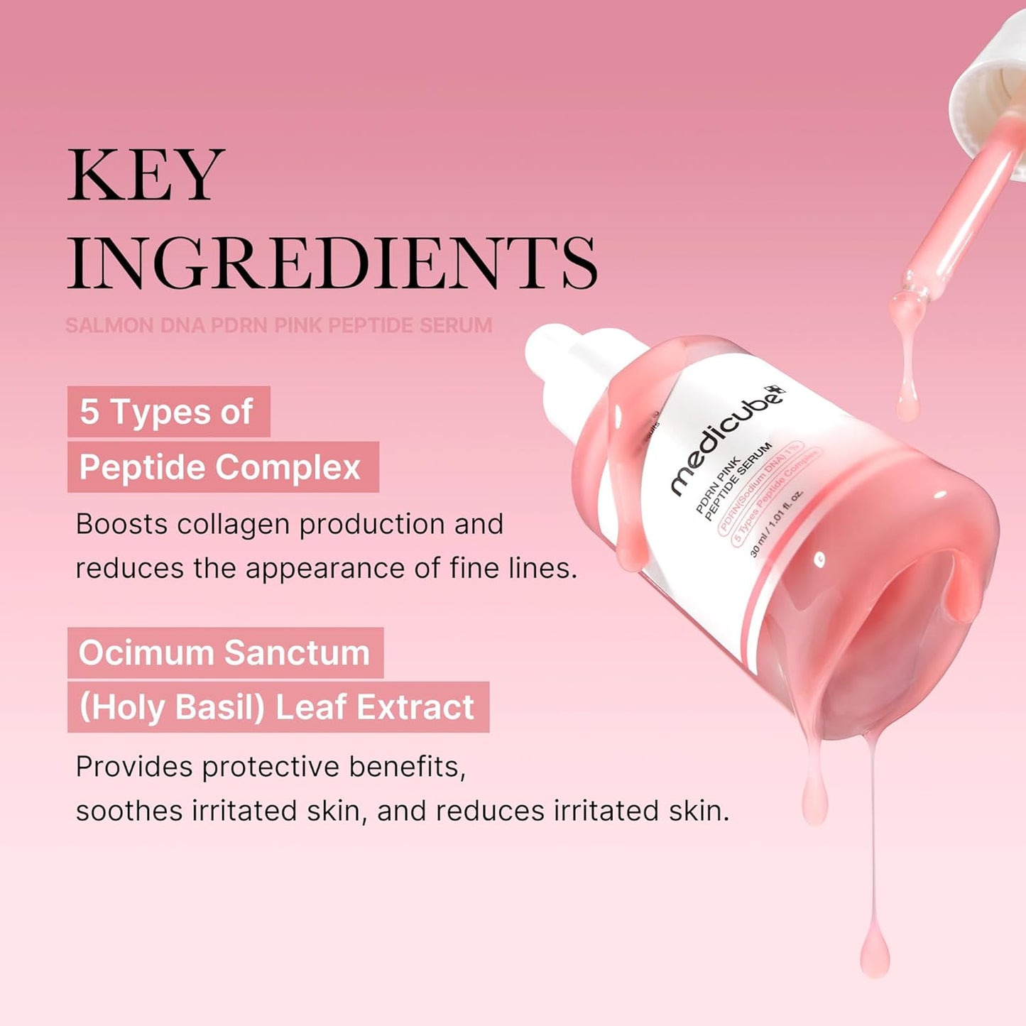 Revitalize Your Skin with Salmon DNA PDRN Pink Peptide Serum! π Hydrate, Moisturize, and Firm Up Uneven Skin Tone with Niacinamide! π 1.01 Fl.Oz.