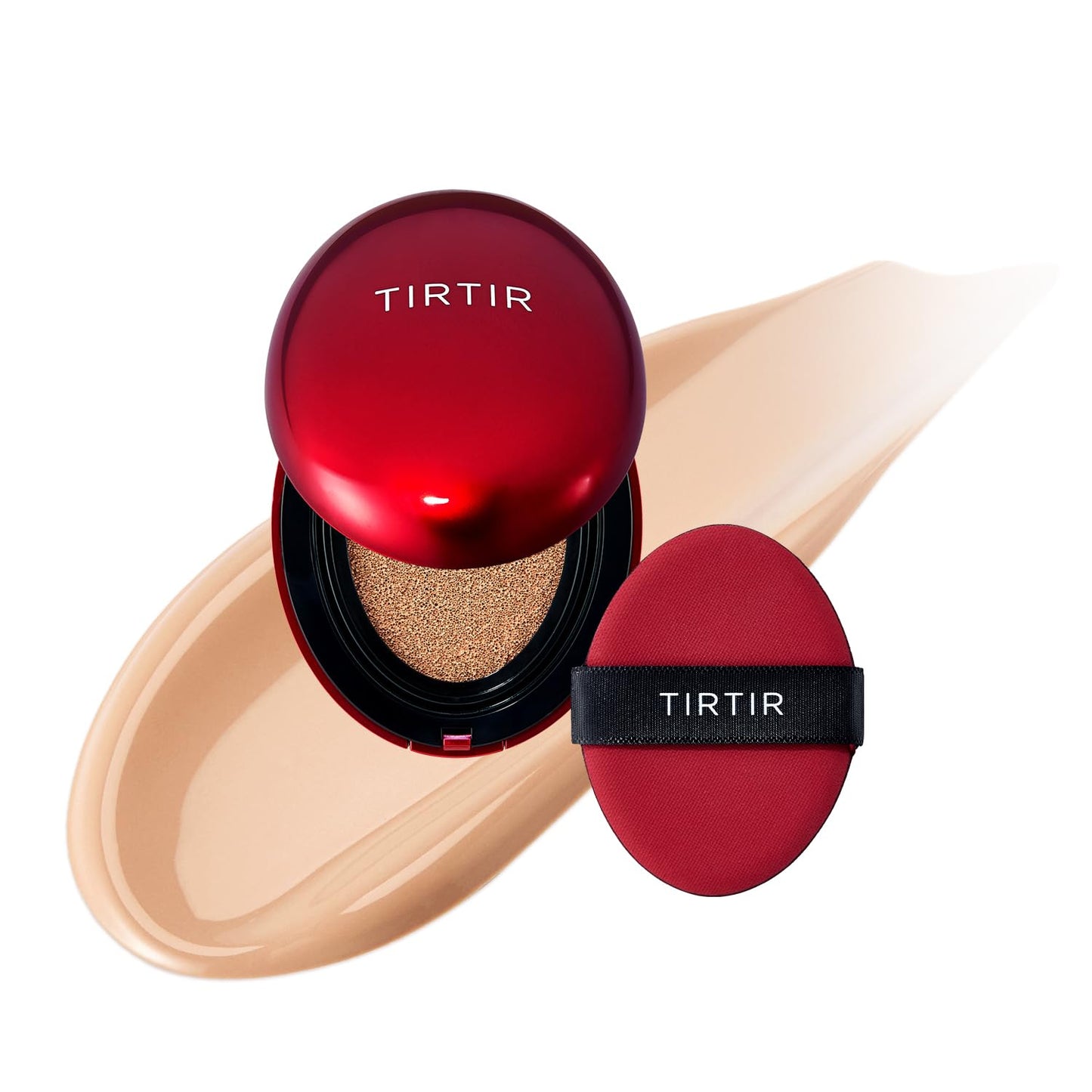 Get Flawless Skin with Our Mini Red Cushion Foundation! 🌟 Full Coverage, Weightless Feel, and a Gorgeous Satin Glow! Perfect for Concealing Tattoos! #KoreanMakeup #BeautyEssentials