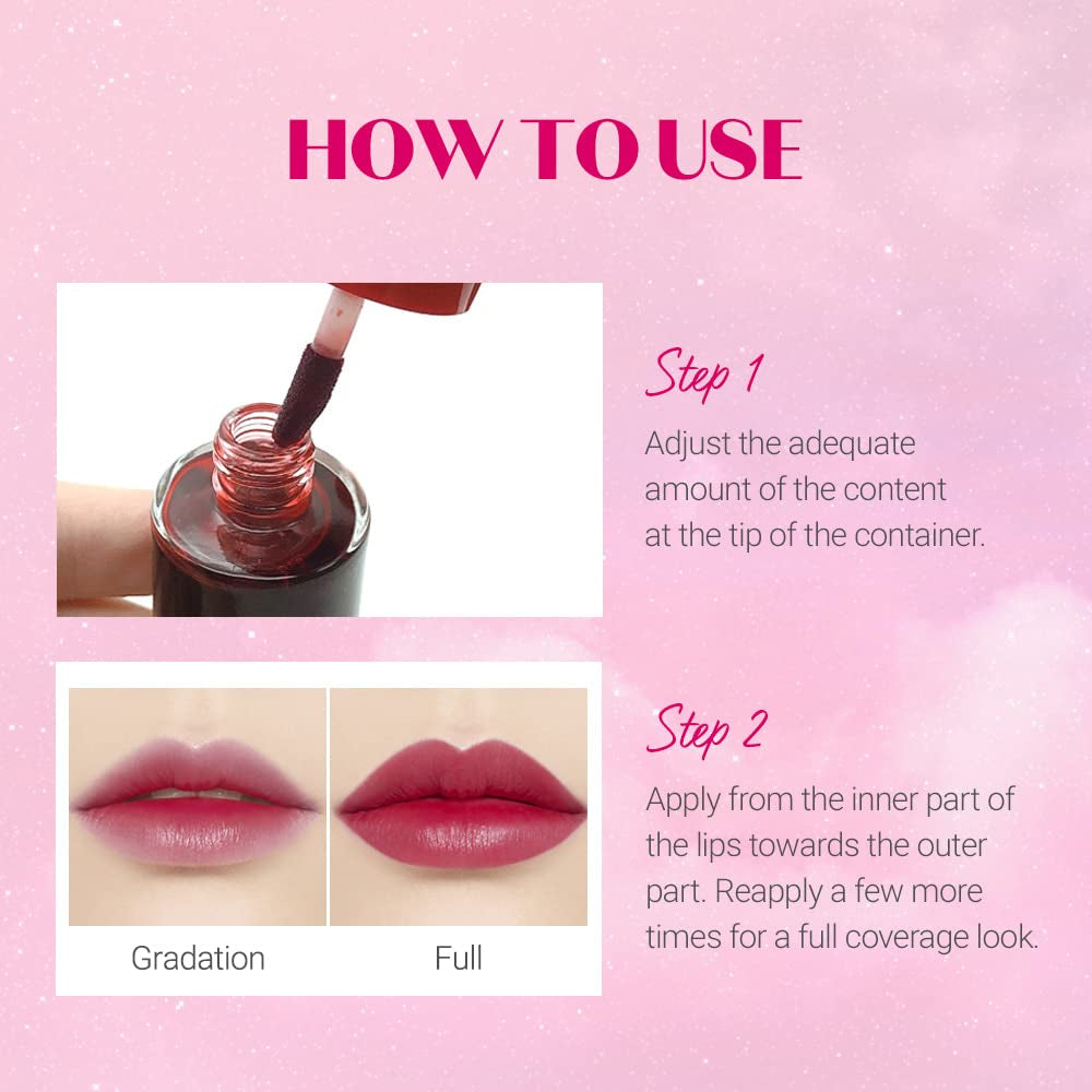 Get that juicy cherry pout with Dear Darling Water Tint! 💄🍒 Vivid color, weightless feel, and smudge-proof magic! Perfect for your Korean beauty routine! #LipGoals #KBeauty