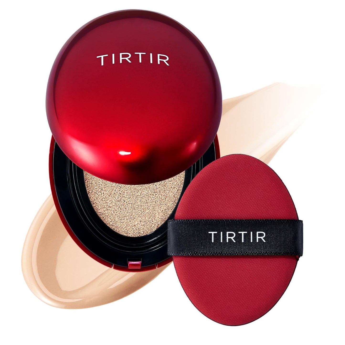 Get Flawless Skin with Our Mini Red Cushion Foundation! 🌟 Full Coverage, Weightless Feel, and a Gorgeous Satin Glow! Perfect for Concealing Tattoos! #KoreanMakeup #BeautyEssentials