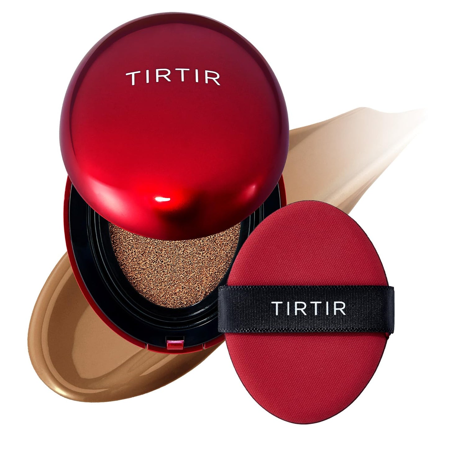 Get Flawless Skin with Our Mini Red Cushion Foundation! 🌟 Full Coverage, Weightless Feel, and a Gorgeous Satin Glow! Perfect for Concealing Tattoos! #KoreanMakeup #BeautyEssentials
