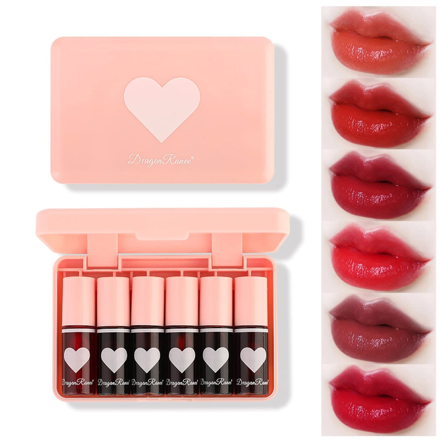 Unleash Your Inner Artist with Our Mini Liquid Lipstick Set! 💄✨ 6 Vibrant Colors for Lips & Cheeks, Long-Lasting & Moisturizing! #KBeauty #LipTint #MakeupMagic