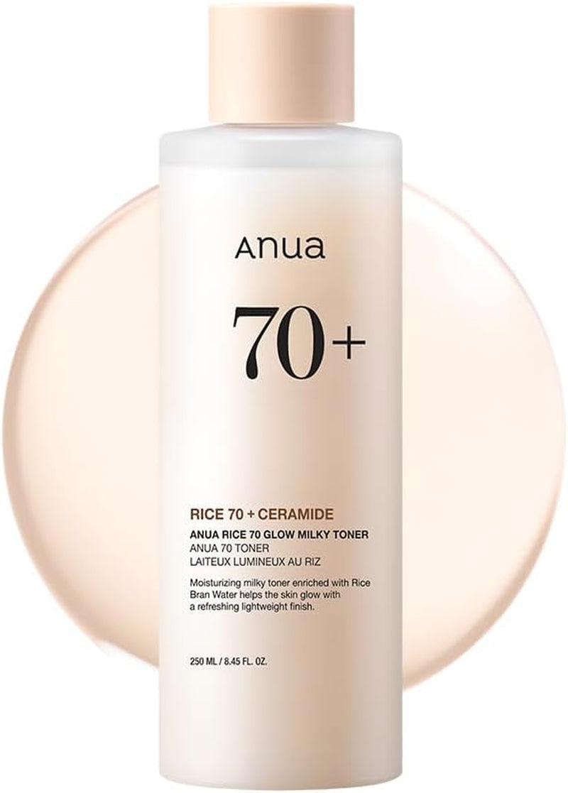 Get Your Glow On! ✨ Discover the Magic of Rice 70 Glow Milky Toner for Glass Skin! 🍚💧 Fragrance-Free & Fungal Acne Safe! #KBeauty #SkincareGoals