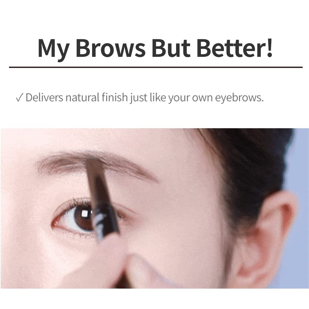 Get the Perfect Brows with Our Microblading Eyebrow Pencil! 🌟 Long-lasting, soft texture for that natural daily look. Available in Dark Brown! #KBeauty #EyebrowGoals