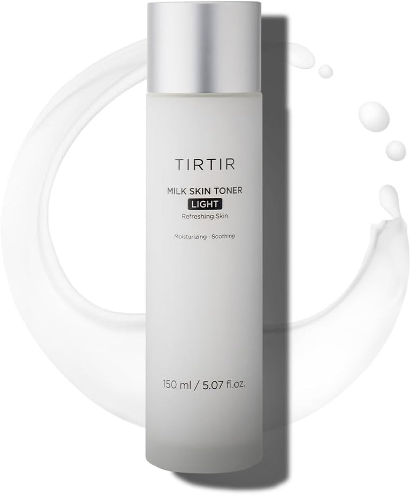 Milk Skin Rice Toner - Intensive Hydrating Facial Toner with Niacinamide, Ceramide, and Rice Bran Extract, Vegan Korean Skincare, 150ml / 5.07 fl. oz.