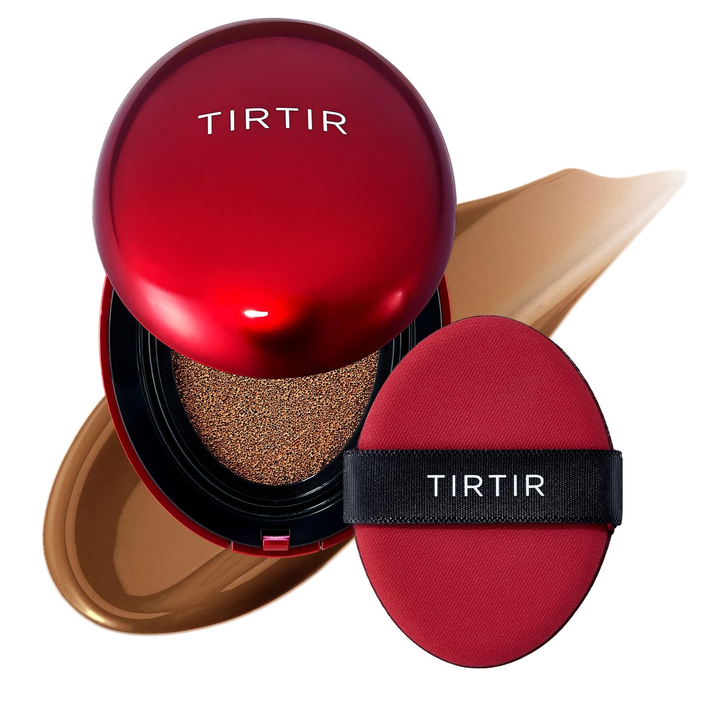 Get Flawless Skin with Our Mini Red Cushion Foundation! 🌟 Full Coverage, Weightless Feel, and a Gorgeous Satin Glow! Perfect for Concealing Tattoos! #KoreanMakeup #BeautyEssentials
