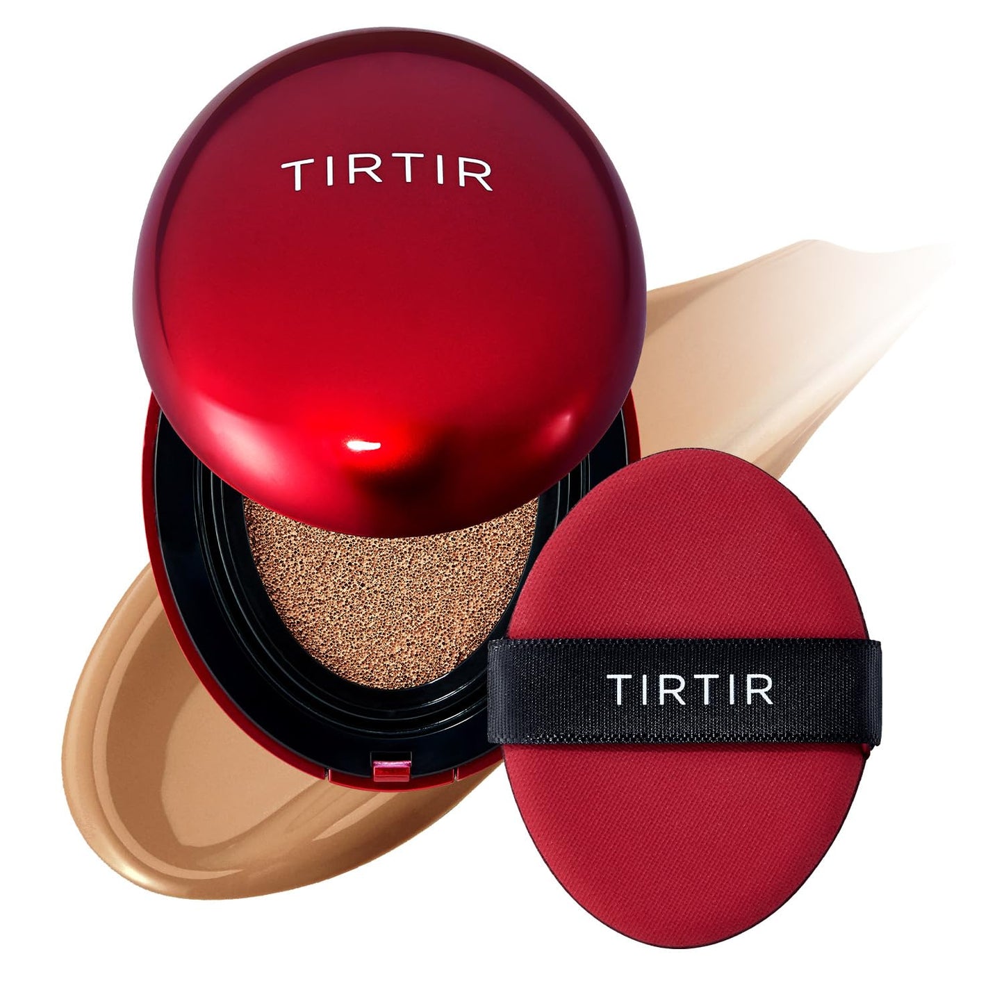 Get Flawless Skin with Our Mini Red Cushion Foundation! 🌟 Full Coverage, Weightless Feel, and a Gorgeous Satin Glow! Perfect for Concealing Tattoos! #KoreanMakeup #BeautyEssentials