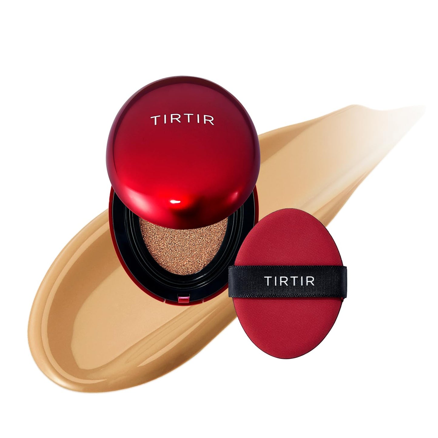 Get Flawless Skin with Our Mini Red Cushion Foundation! 🌟 Full Coverage, Weightless Feel, and a Gorgeous Satin Glow! Perfect for Concealing Tattoos! #KoreanMakeup #BeautyEssentials