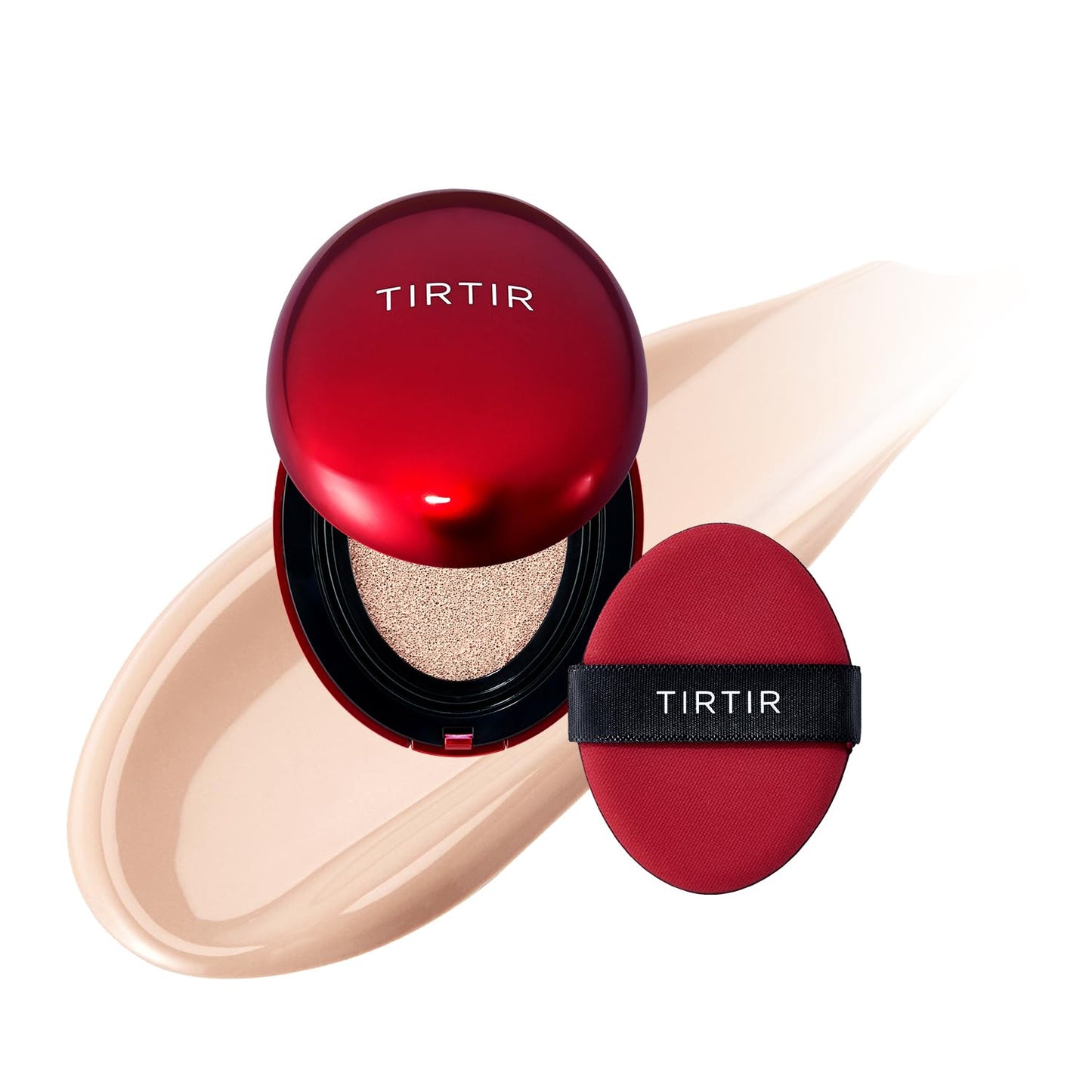 Get Flawless Skin with Our Mini Red Cushion Foundation! 🌟 Full Coverage, Weightless Feel, and a Gorgeous Satin Glow! Perfect for Concealing Tattoos! #KoreanMakeup #BeautyEssentials