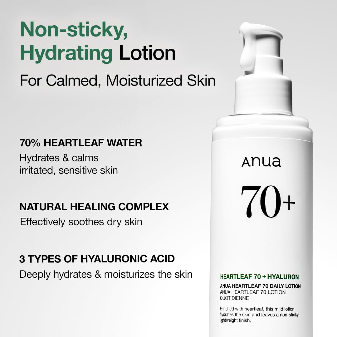 Revitalize Your Skin with Heartleaf Daily Lotion! 🌿✨ Lightweight Moisturizer with Hyaluronic Acid, Perfect for Sensitive Skin! #KoreanSkincare #GlowUp