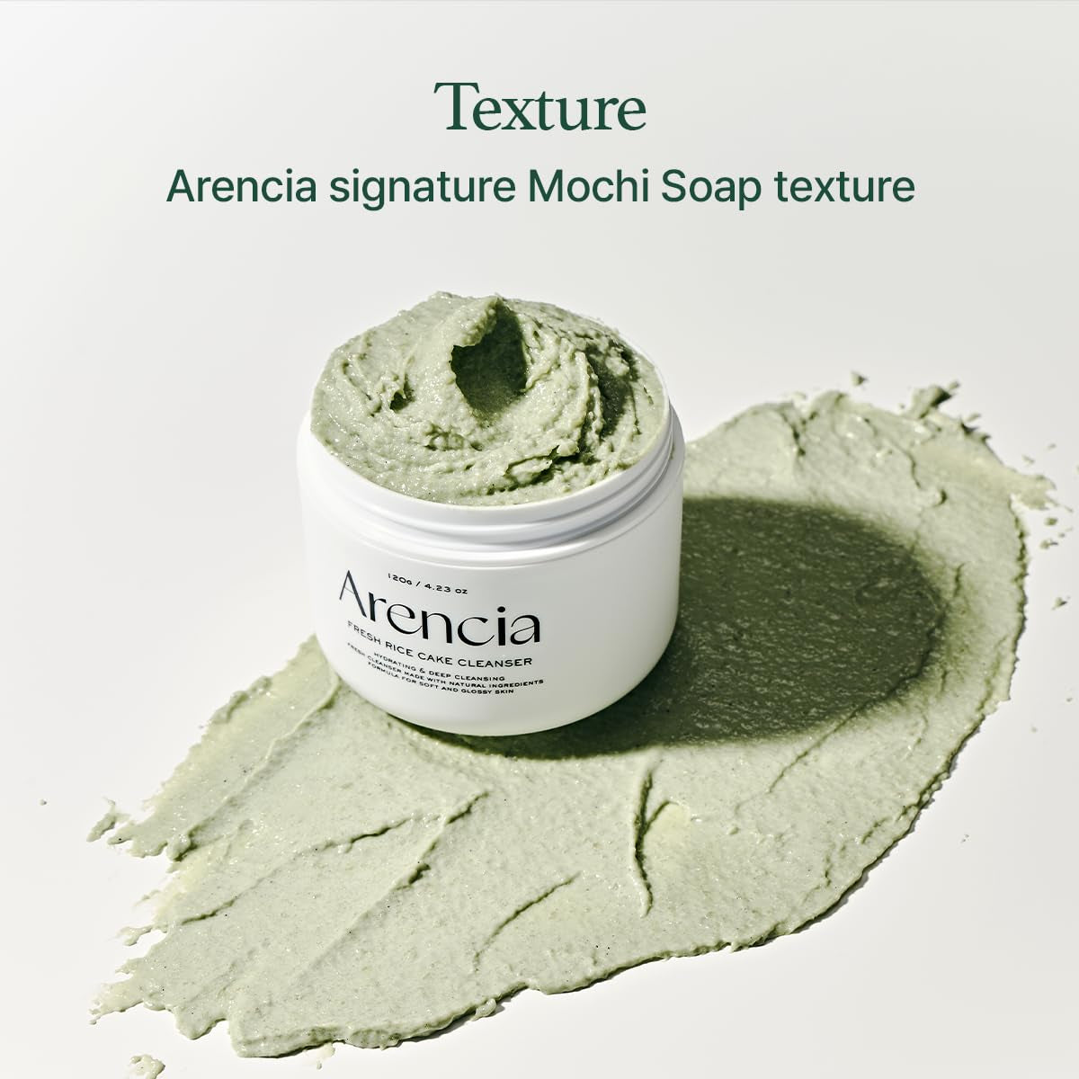 Korean Rice Mochi Face Cleanser - Face Mask, Foaming Cleanser, Gentle Scrub All in One - Deep Cleansing, Moisturizing, Pore Minimizing, Removing Blackhead- with Rice Water & Green Tea, Mugwort blackrose picks blackrose picks