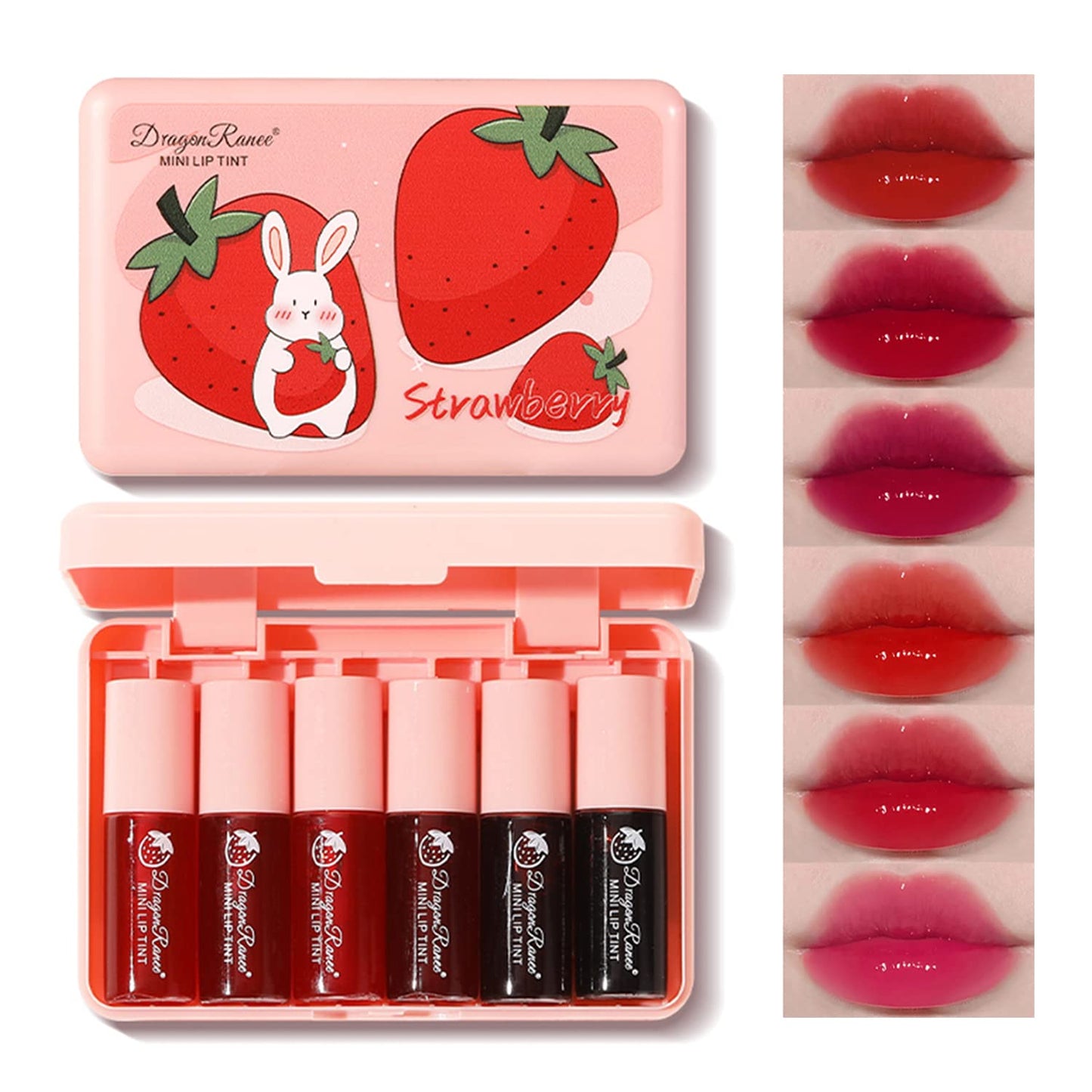 Unleash Your Inner Artist with Our Mini Liquid Lipstick Set! 💄✨ 6 Vibrant Colors for Lips & Cheeks, Long-Lasting & Moisturizing! #KBeauty #LipTint #MakeupMagic