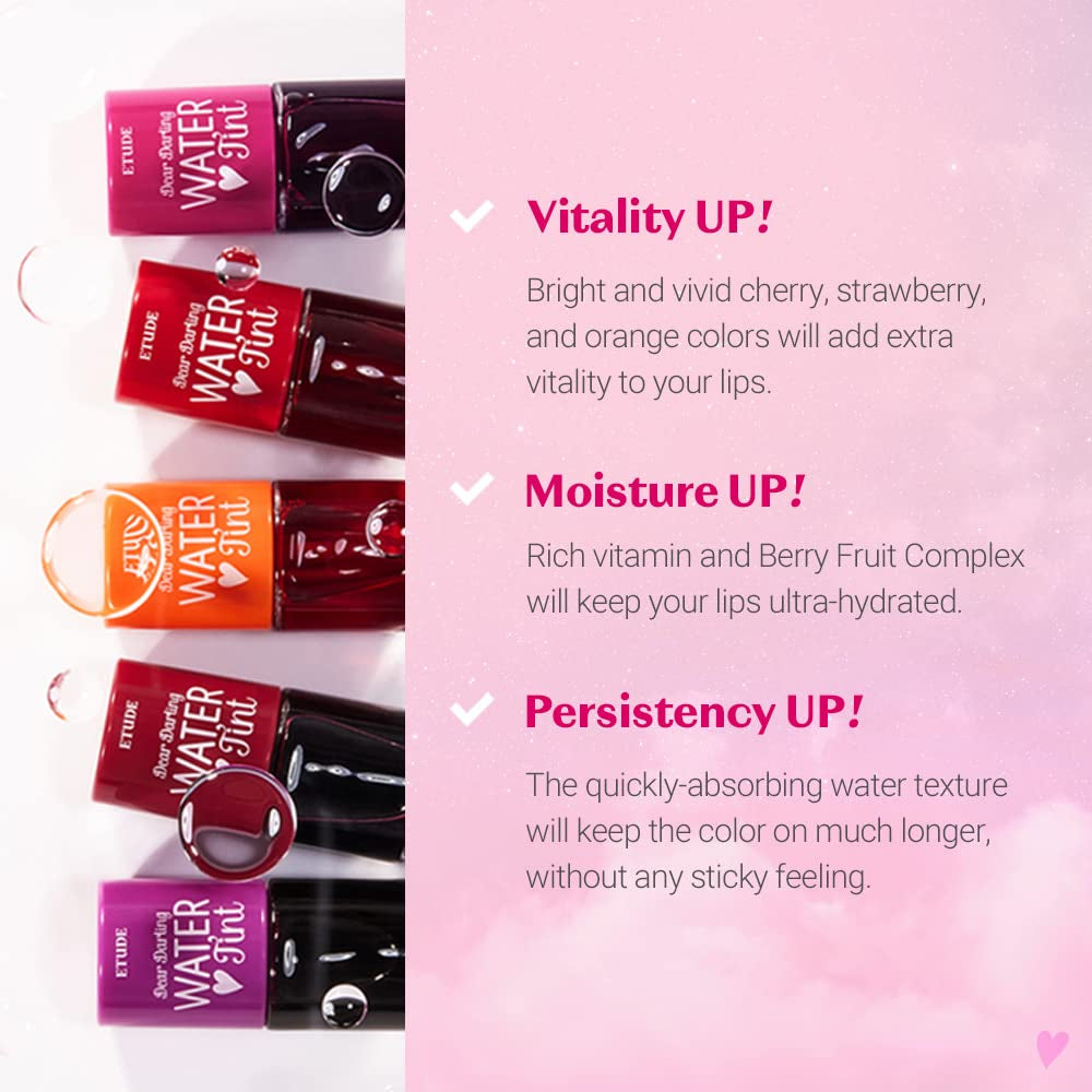 Get that juicy cherry pout with Dear Darling Water Tint! 💄🍒 Vivid color, weightless feel, and smudge-proof magic! Perfect for your Korean beauty routine! #LipGoals #KBeauty