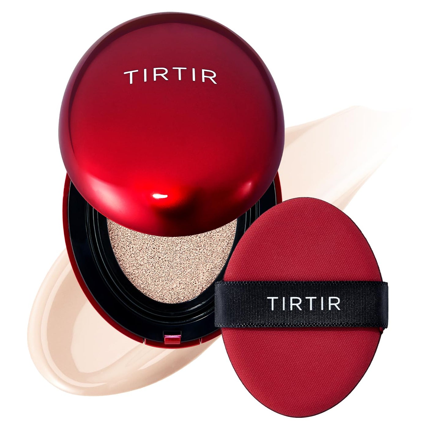 Get Flawless Skin with Our Mini Red Cushion Foundation! 🌟 Full Coverage, Weightless Feel, and a Gorgeous Satin Glow! Perfect for Concealing Tattoos! #KoreanMakeup #BeautyEssentials