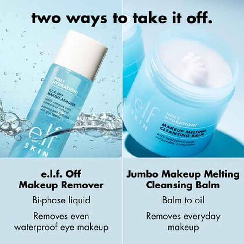 Say goodbye to stubborn makeup! ๐ Dive into SKIN Holy Hydration! ๐ง This amazing cleansing balm melts away makeup while boosting your skinโs hydration with hyaluronic acid. Perfect for a fresh, glowing face! #Skincare #MakeupRemover #HydrationHero