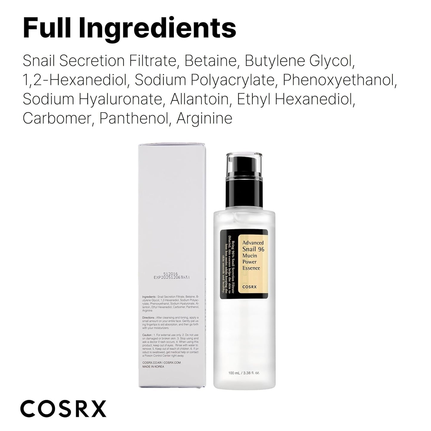 Revitalize Your Skin with Snail Mucin 96% Power Repairing Essence! 🌟✨ Hydrate, repair, and glow with this Korean skincare gem! 🐌💧 #SkincareRoutine #GlowingSkin