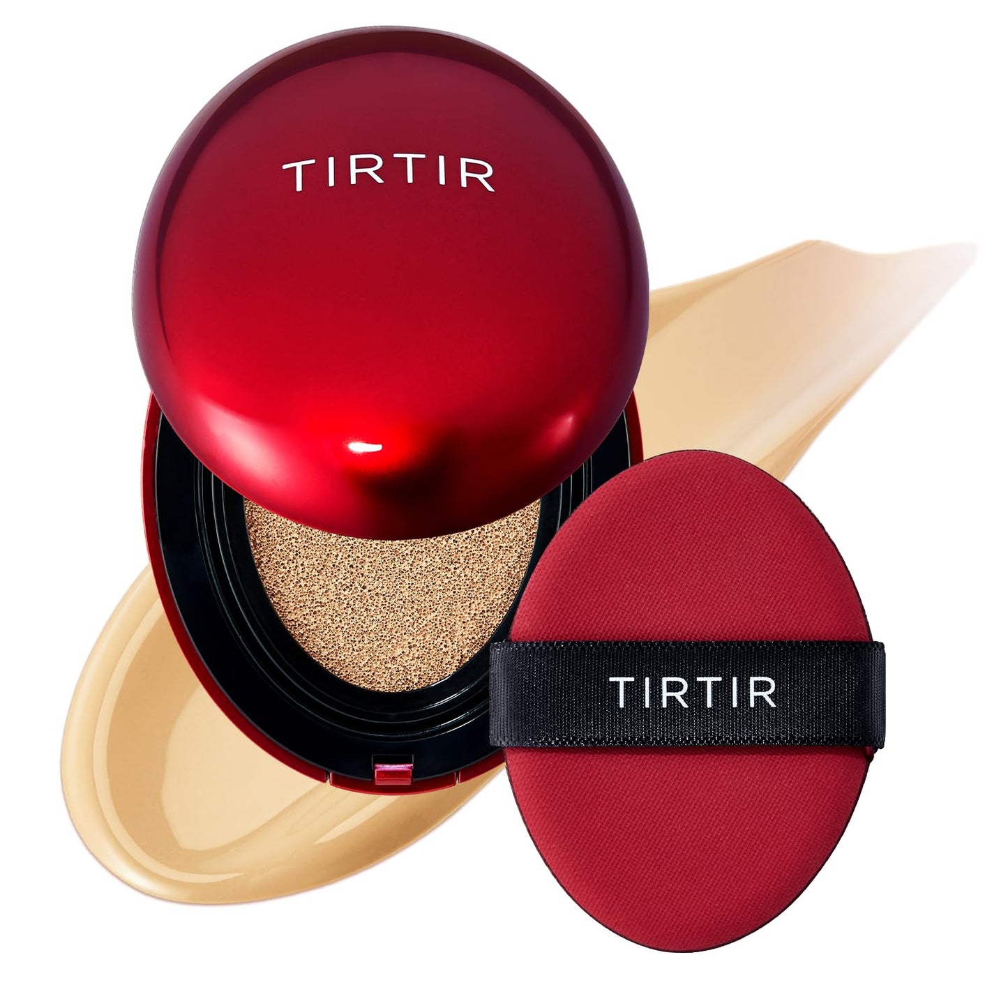 Get Flawless Skin with Our Mini Red Cushion Foundation! 🌟 Full Coverage, Weightless Feel, and a Gorgeous Satin Glow! Perfect for Concealing Tattoos! #KoreanMakeup #BeautyEssentials