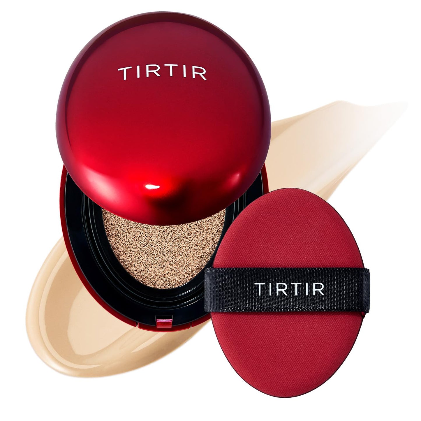 Get Flawless Skin with Our Mini Red Cushion Foundation! 🌟 Full Coverage, Weightless Feel, and a Gorgeous Satin Glow! Perfect for Concealing Tattoos! #KoreanMakeup #BeautyEssentials
