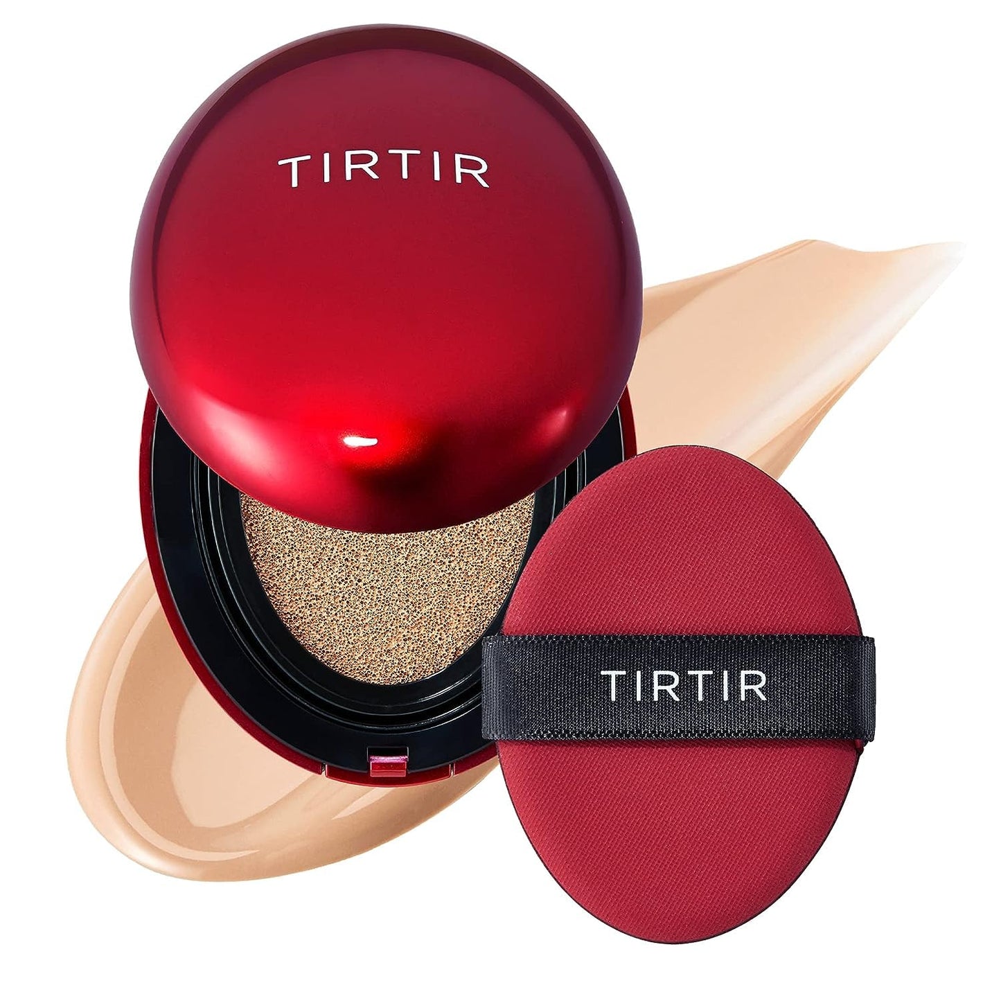 Get Flawless Skin with Our Mini Red Cushion Foundation! 🌟 Full Coverage, Weightless Feel, and a Gorgeous Satin Glow! Perfect for Concealing Tattoos! #KoreanMakeup #BeautyEssentials