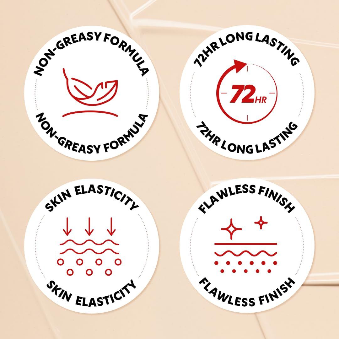 Get Flawless Skin with Our Mini Red Cushion Foundation! 🌟 Full Coverage, Weightless Feel, and a Gorgeous Satin Glow! Perfect for Concealing Tattoos! #KoreanMakeup #BeautyEssentials