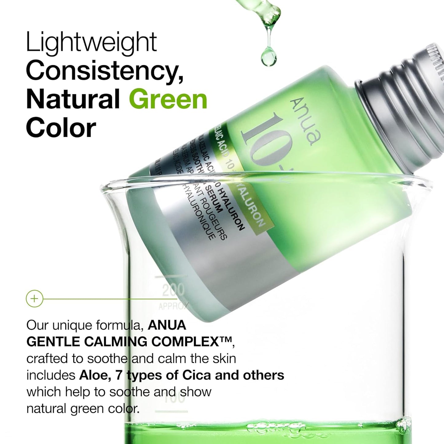 Soothing Serum for Sensitive Skin: Azelaic Acid 10% & Hyaluronic Acid with Niacinamide - Vegan Korean Skincare! πΏπ§ #SkincareGoals #SensitiveSkin
