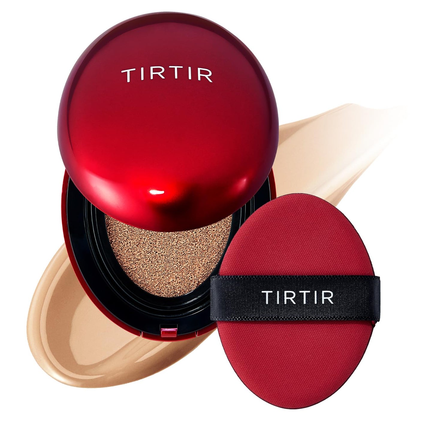 Get Flawless Skin with Our Mini Red Cushion Foundation! 🌟 Full Coverage, Weightless Feel, and a Gorgeous Satin Glow! Perfect for Concealing Tattoos! #KoreanMakeup #BeautyEssentials