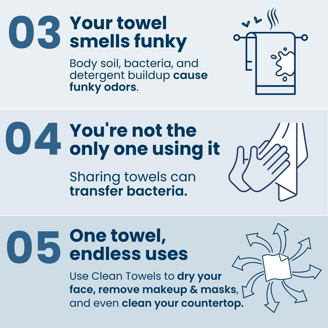 Say goodbye to stubborn makeup with our XL Biobased Face Towels! 🌿✨ Approved by the Eczema Association, these ultra-soft disposable wipes come in a 50 count pack. Perfect for sensitive skin! 💖 #MakeupRemover #EcoFriendly #SkincareEssentials