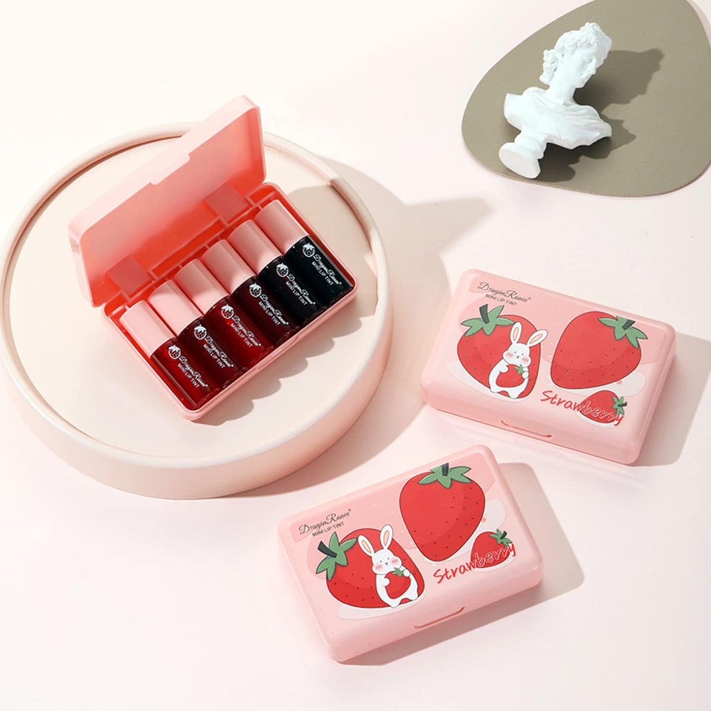 Unleash Your Inner Artist with Our Mini Liquid Lipstick Set! 💄✨ 6 Vibrant Colors for Lips & Cheeks, Long-Lasting & Moisturizing! #KBeauty #LipTint #MakeupMagic