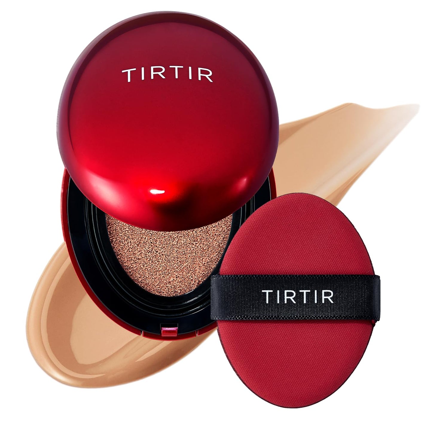 Get Flawless Skin with Our Mini Red Cushion Foundation! 🌟 Full Coverage, Weightless Feel, and a Gorgeous Satin Glow! Perfect for Concealing Tattoos! #KoreanMakeup #BeautyEssentials