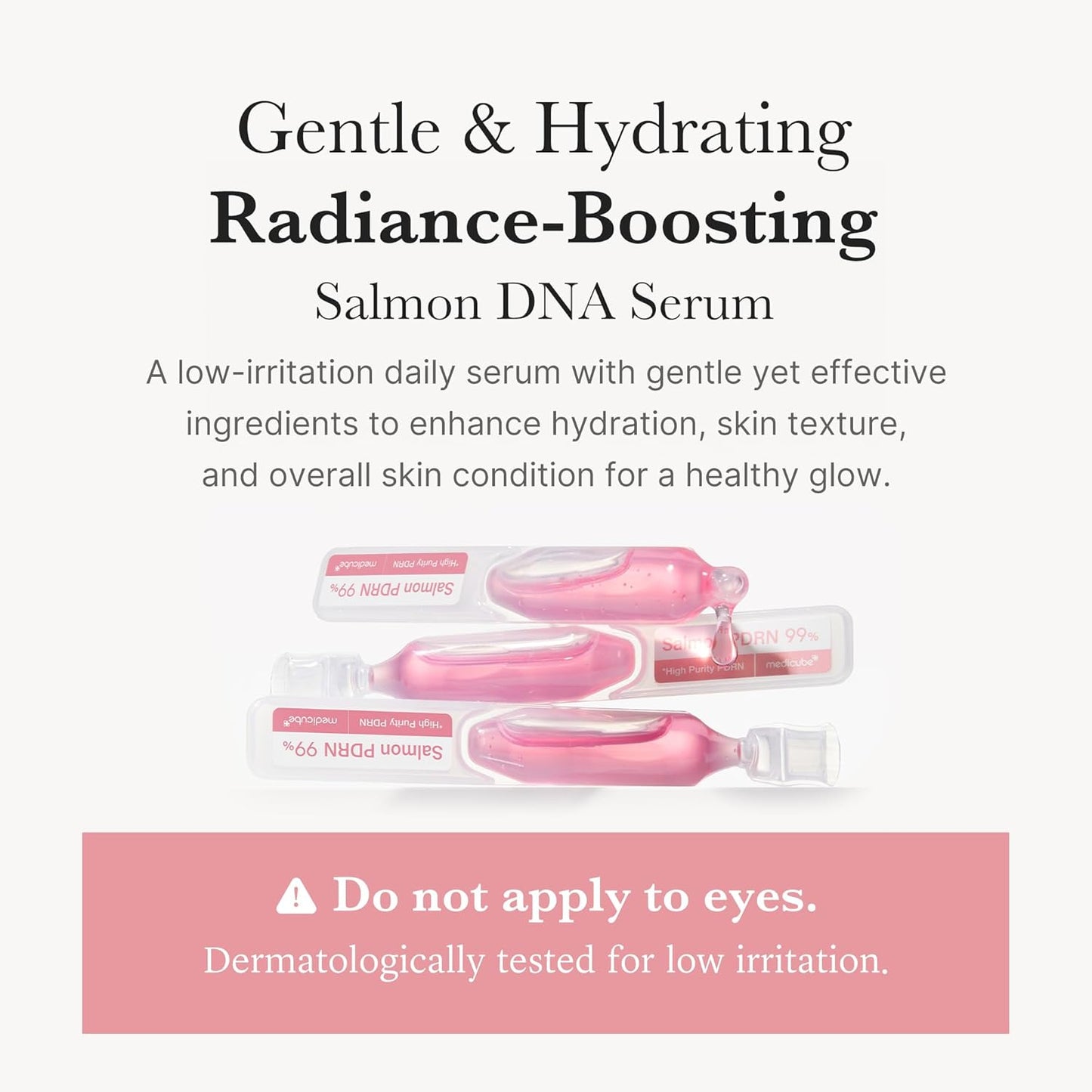 Glow Up Your Skin with Our Salmon DNA PDRN Pink One Day Serum! ✨ 99% Salmon DNA, Collagen, Glutathione & Hyaluronic Acid for Radiant Skin! 💖 #KoreanSkincare #GlowGetter