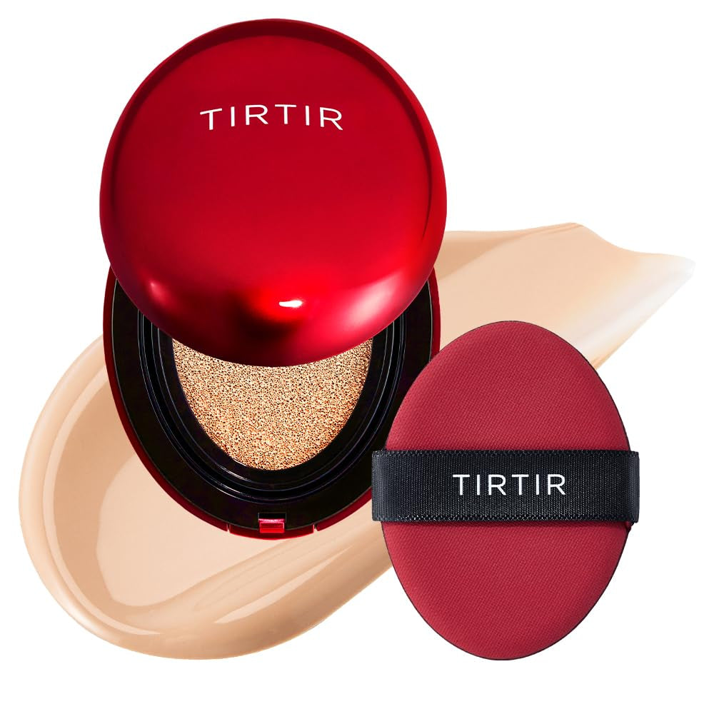 Get Flawless Skin with Our Mini Red Cushion Foundation! 🌟 Full Coverage, Weightless Feel, and a Gorgeous Satin Glow! Perfect for Concealing Tattoos! #KoreanMakeup #BeautyEssentials
