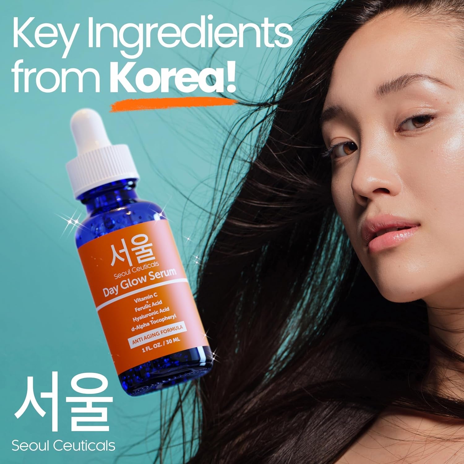 Glow Up Your Skin! ✨ Try Our Korean 20% Vitamin C & Hyaluronic Acid Serum for Youthful, Wrinkle-Free Skin! 🌟 #SkincareRoutine #AntiAging
