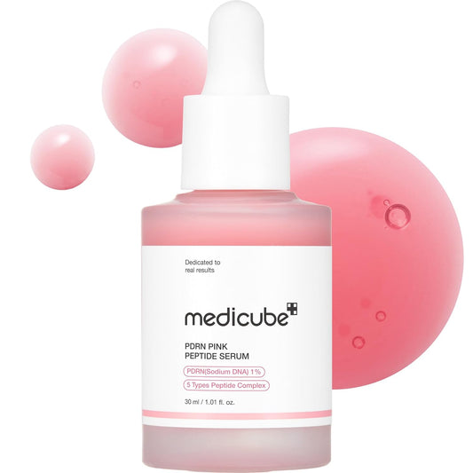 Revitalize Your Skin with Salmon DNA PDRN Pink Peptide Serum! 🌟 Hydrate, Moisturize, and Firm Up Uneven Skin Tone with Niacinamide! 💖 1.01 Fl.Oz.