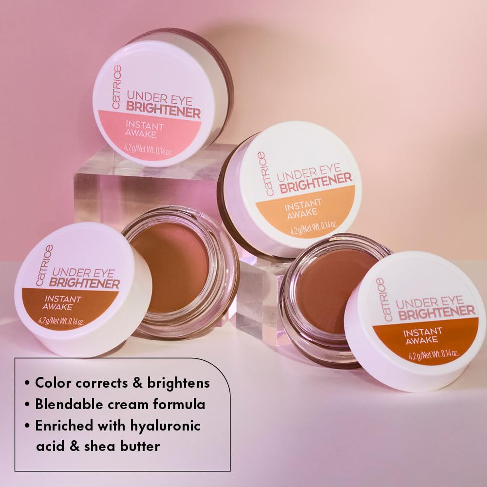Say goodbye to dark circles! ✨ Our Under Eye Brightener with Hyaluronic Acid & Shea Butter conceals and illuminates for a fresh look! 🌟 Vegan, cruelty-free, and paraben-free! #BrightEyes #SkincareMagic