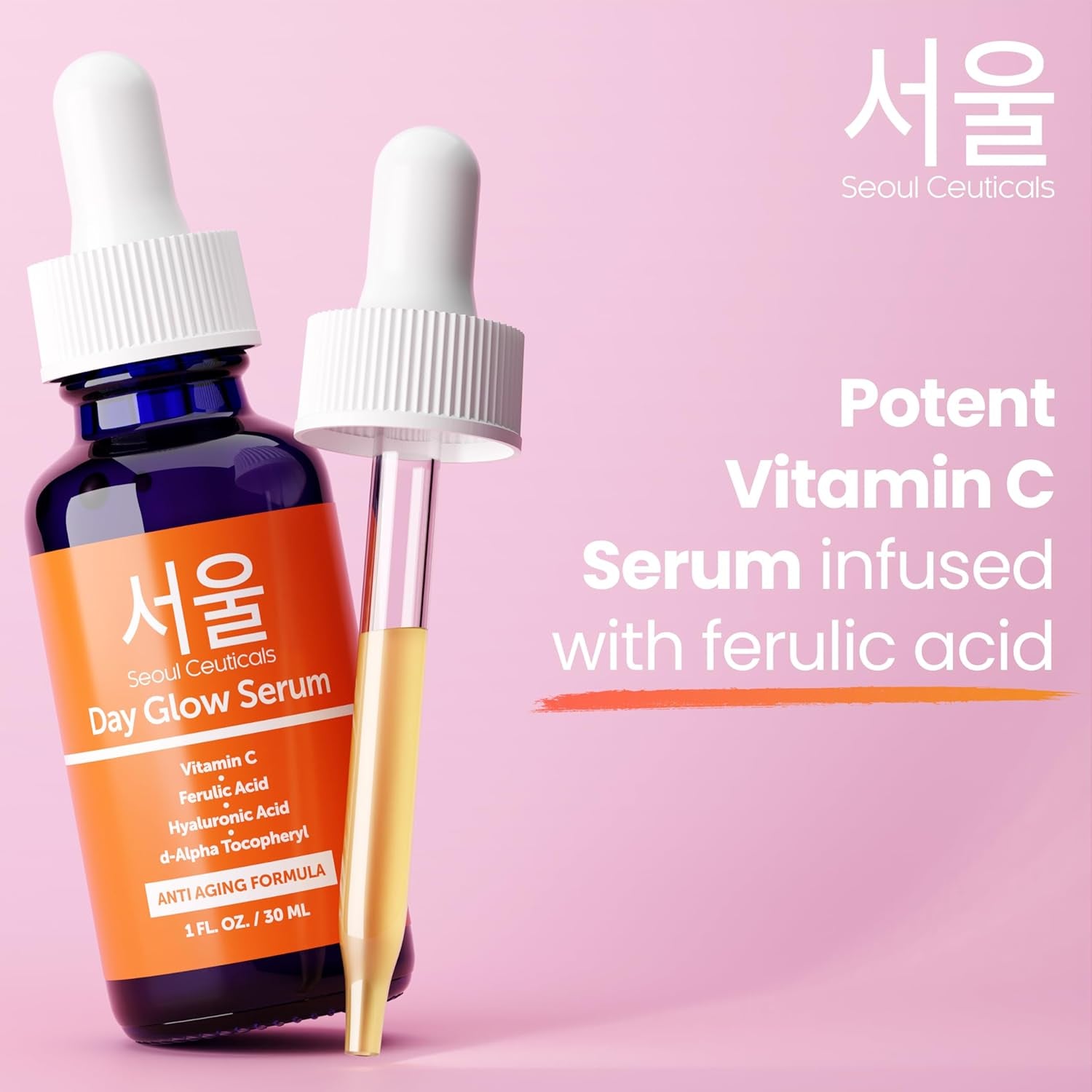 Glow Up Your Skin! ✨ Try Our Korean 20% Vitamin C & Hyaluronic Acid Serum for Youthful, Wrinkle-Free Skin! 🌟 #SkincareRoutine #AntiAging
