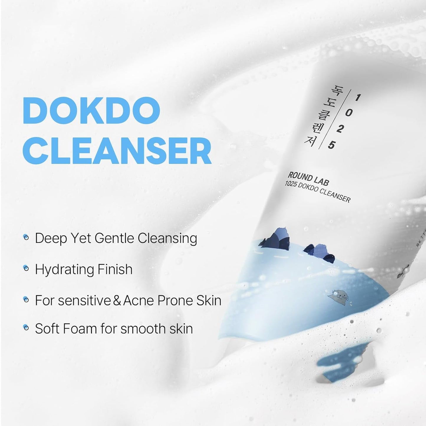 Say goodbye to makeup and hello to hydration! πβ¨ Discover the 1025 Dokdo Cleanser - the ultimate low pH facial cleanser for sensitive skin, enriched with deep sea water. Perfect for your Korean skincare routine! #SkincareGoals #SensitiveSkin #KBeauty