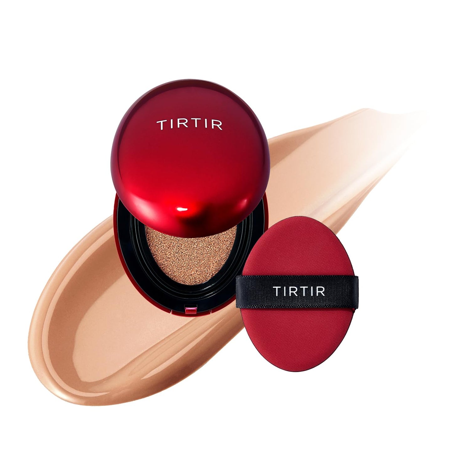 Get Flawless Skin with Our Mini Red Cushion Foundation! 🌟 Full Coverage, Weightless Feel, and a Gorgeous Satin Glow! Perfect for Concealing Tattoos! #KoreanMakeup #BeautyEssentials