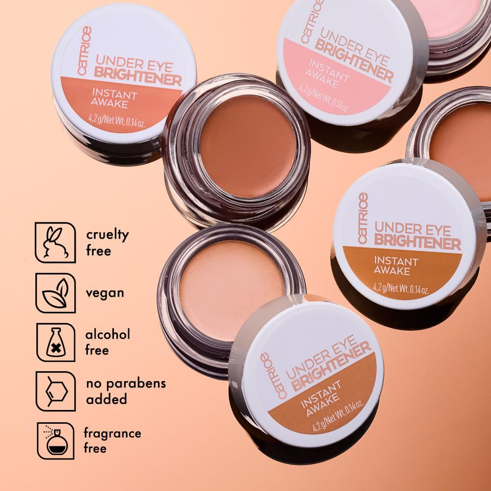 Say goodbye to dark circles! ✨ Our Under Eye Brightener with Hyaluronic Acid & Shea Butter conceals and illuminates for a fresh look! 🌟 Vegan, cruelty-free, and paraben-free! #BrightEyes #SkincareMagic