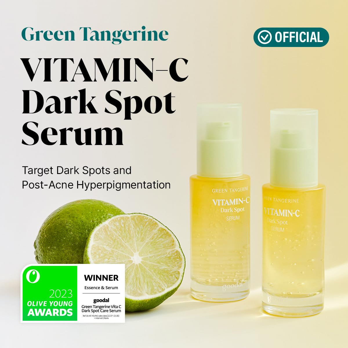 Revitalize Your Skin with Green Tangerine Vitamin C Serum! 🍊✨ Advanced Korean Skincare in a 1.02 Fl Oz Bottle! #SkincareGoals #VitaminC