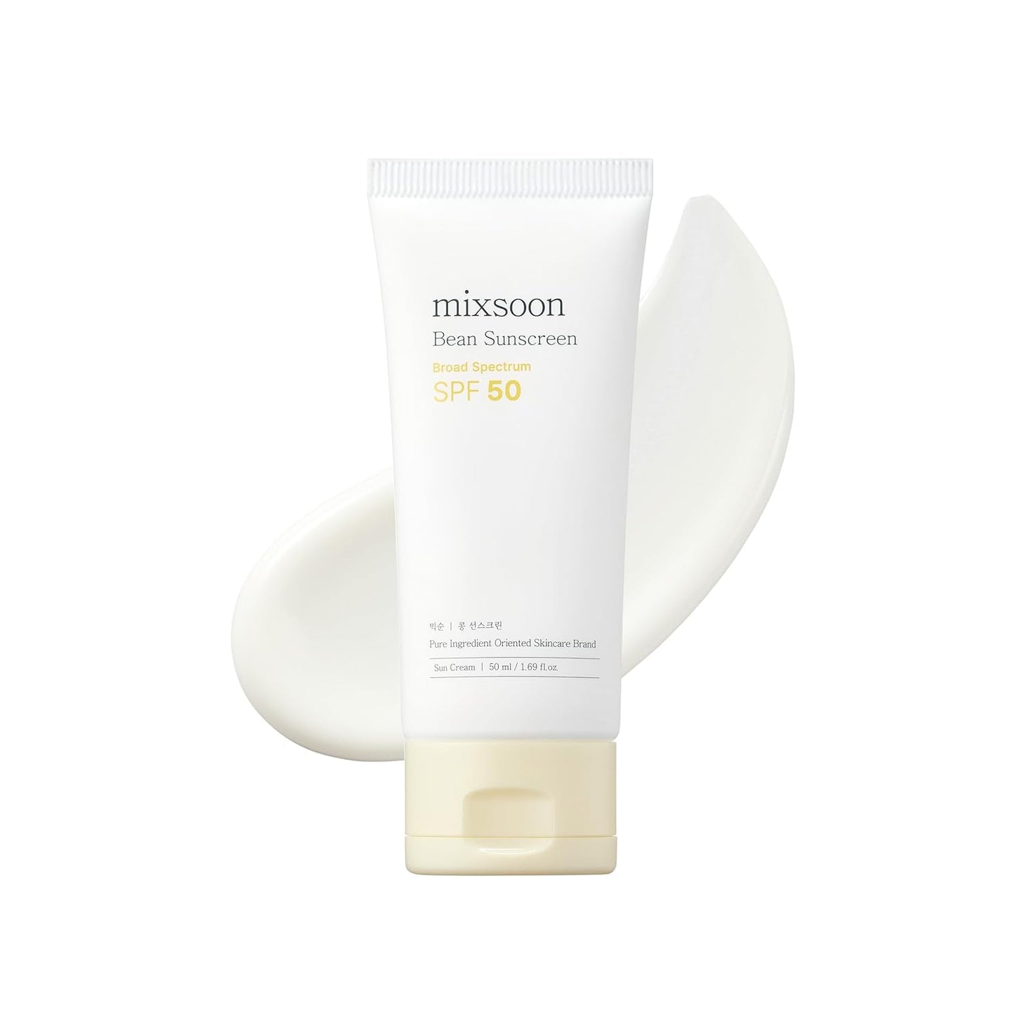 Get That Korean Glass Skin! 🌟 Bean Sunscreen SPF 50 - Lightweight & No White Cast! ☀️💧 1.69 Fl. Oz. of Radiance!