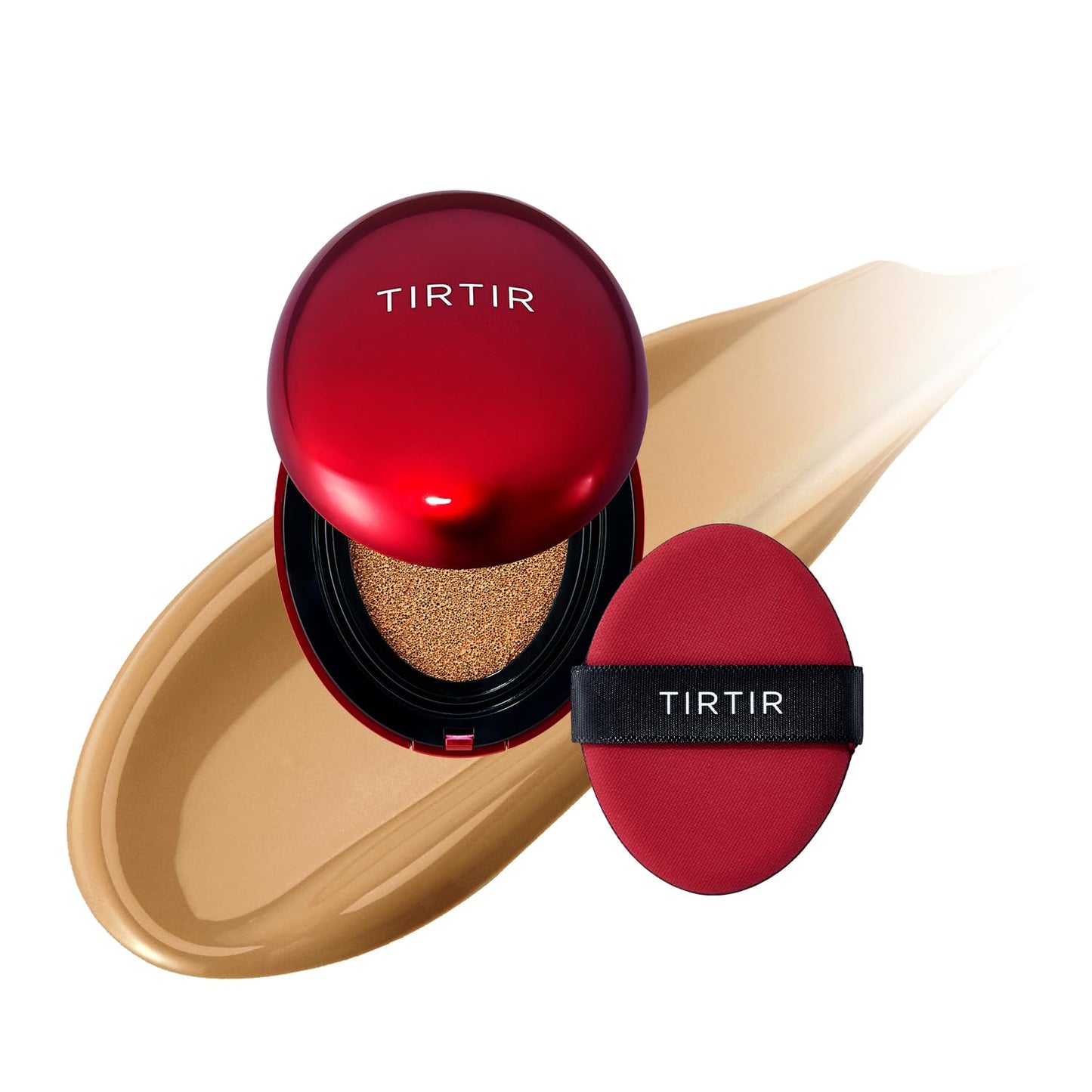 Get Flawless Skin with Our Mini Red Cushion Foundation! 🌟 Full Coverage, Weightless Feel, and a Gorgeous Satin Glow! Perfect for Concealing Tattoos! #KoreanMakeup #BeautyEssentials