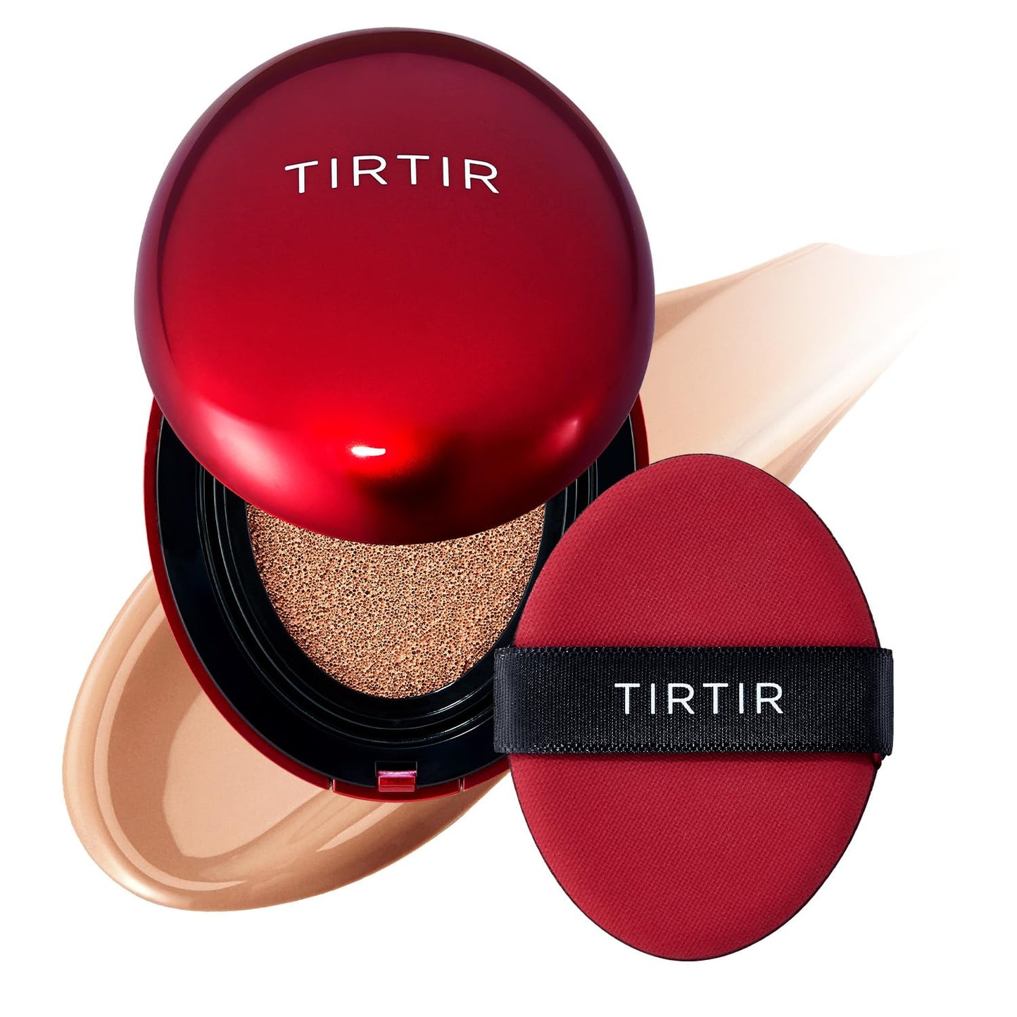 Get Flawless Skin with Our Mini Red Cushion Foundation! 🌟 Full Coverage, Weightless Feel, and a Gorgeous Satin Glow! Perfect for Concealing Tattoos! #KoreanMakeup #BeautyEssentials