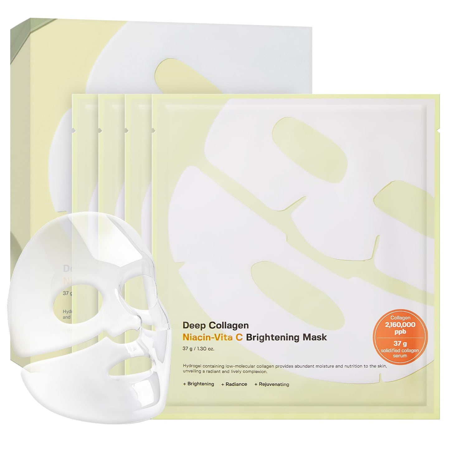 Transform Your Skin While You Sleep! πβ¨ Try Our Deep Collagen Overnight Mask - 4 Pack of Hydrating Magic for Enhanced Elasticity! π #KoreanSkincare #BeautySleep