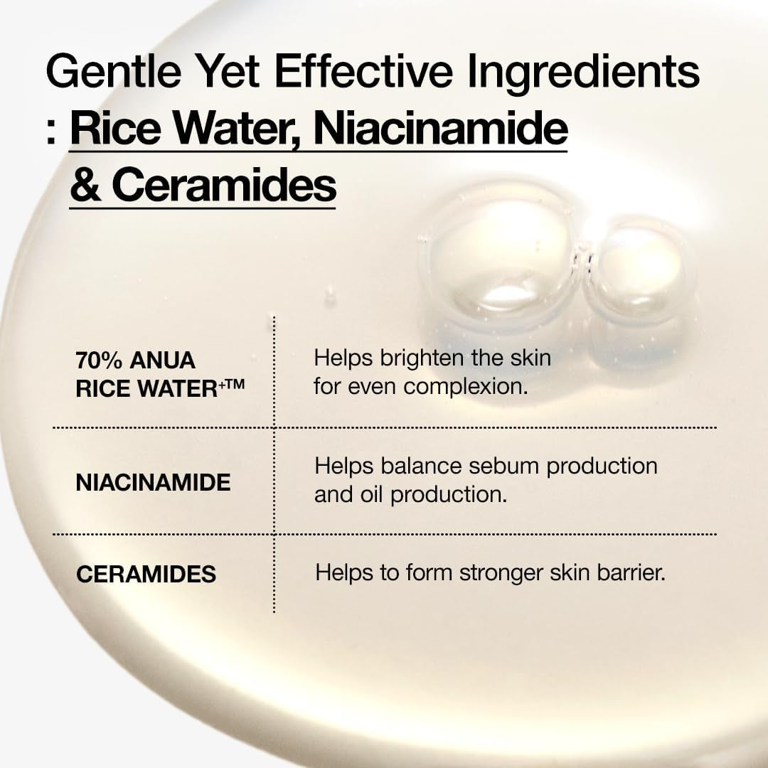 Get Your Glow On! ✨ Discover the Magic of Rice 70 Glow Milky Toner for Glass Skin! 🍚💧 Fragrance-Free & Fungal Acne Safe! #KBeauty #SkincareGoals