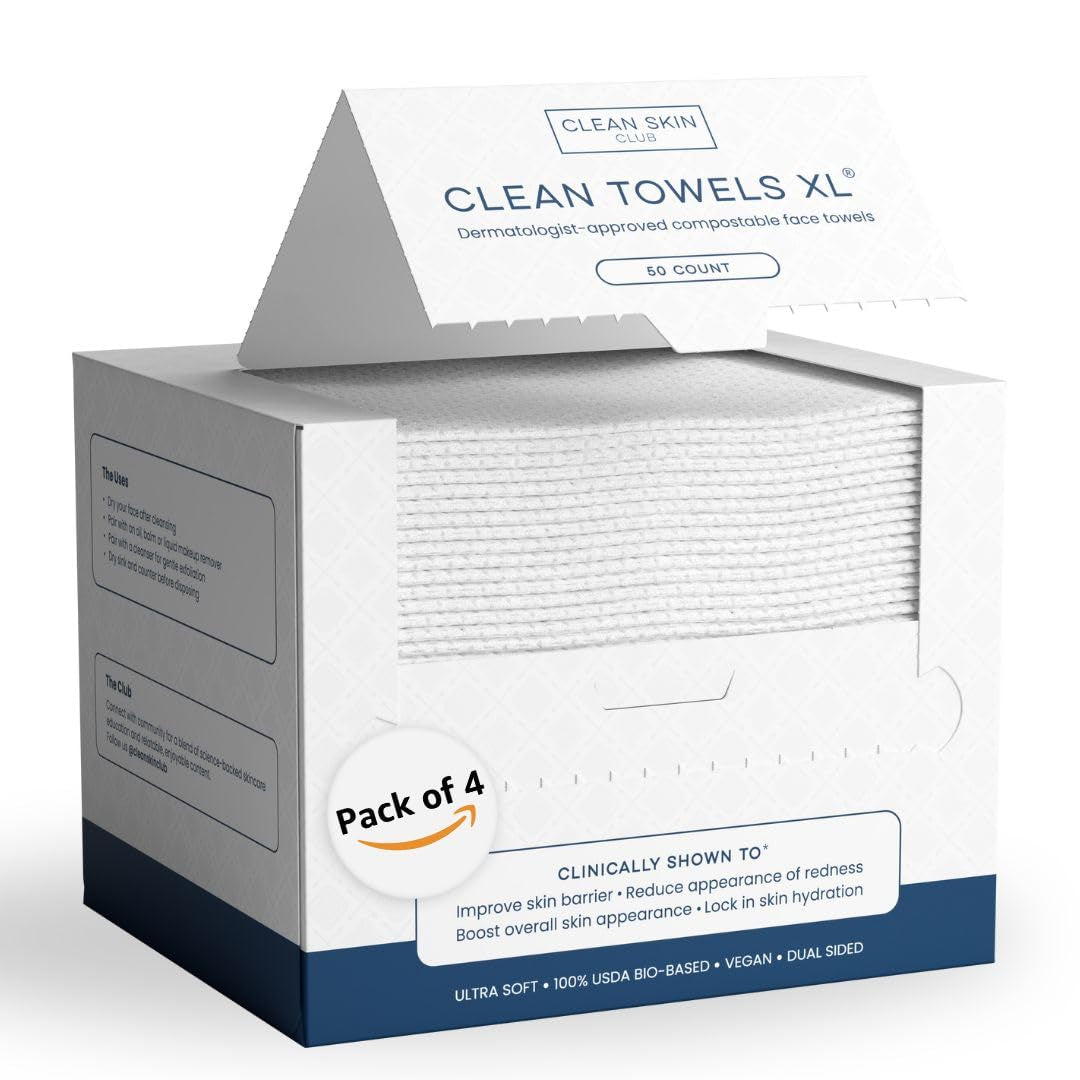 Say goodbye to stubborn makeup with our XL Biobased Face Towels! 🌿✨ Approved by the Eczema Association, these ultra-soft disposable wipes come in a 50 count pack. Perfect for sensitive skin! 💖 #MakeupRemover #EcoFriendly #SkincareEssentials