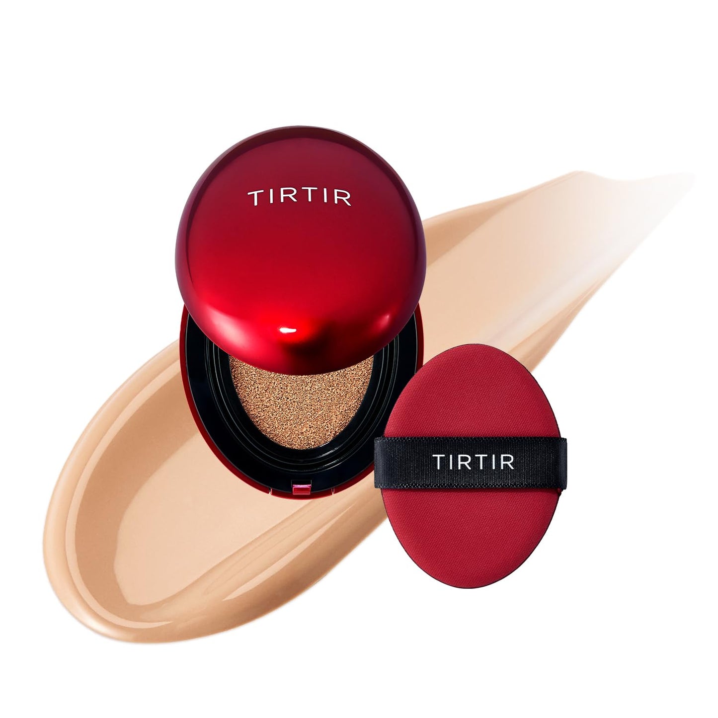 Get Flawless Skin with Our Mini Red Cushion Foundation! 🌟 Full Coverage, Weightless Feel, and a Gorgeous Satin Glow! Perfect for Concealing Tattoos! #KoreanMakeup #BeautyEssentials