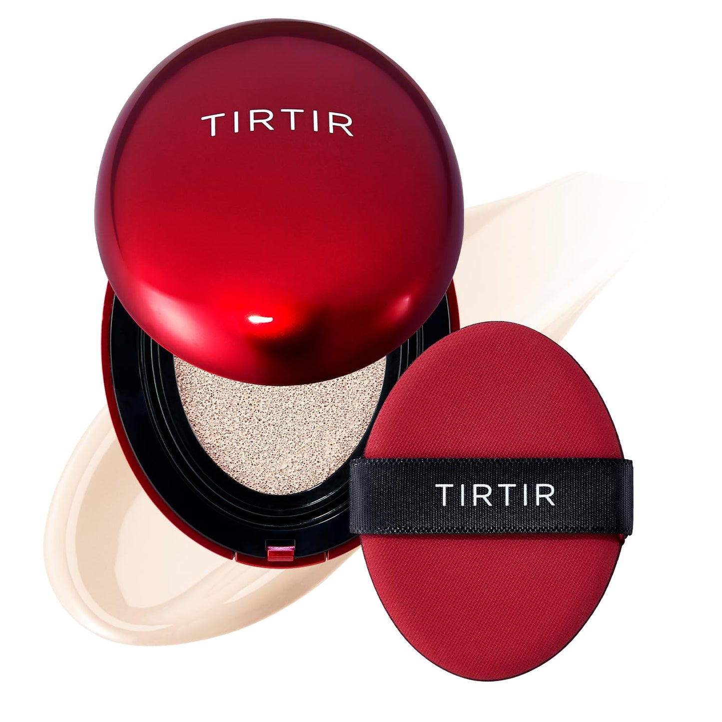 Get Flawless Skin with Our Mini Red Cushion Foundation! 🌟 Full Coverage, Weightless Feel, and a Gorgeous Satin Glow! Perfect for Concealing Tattoos! #KoreanMakeup #BeautyEssentials