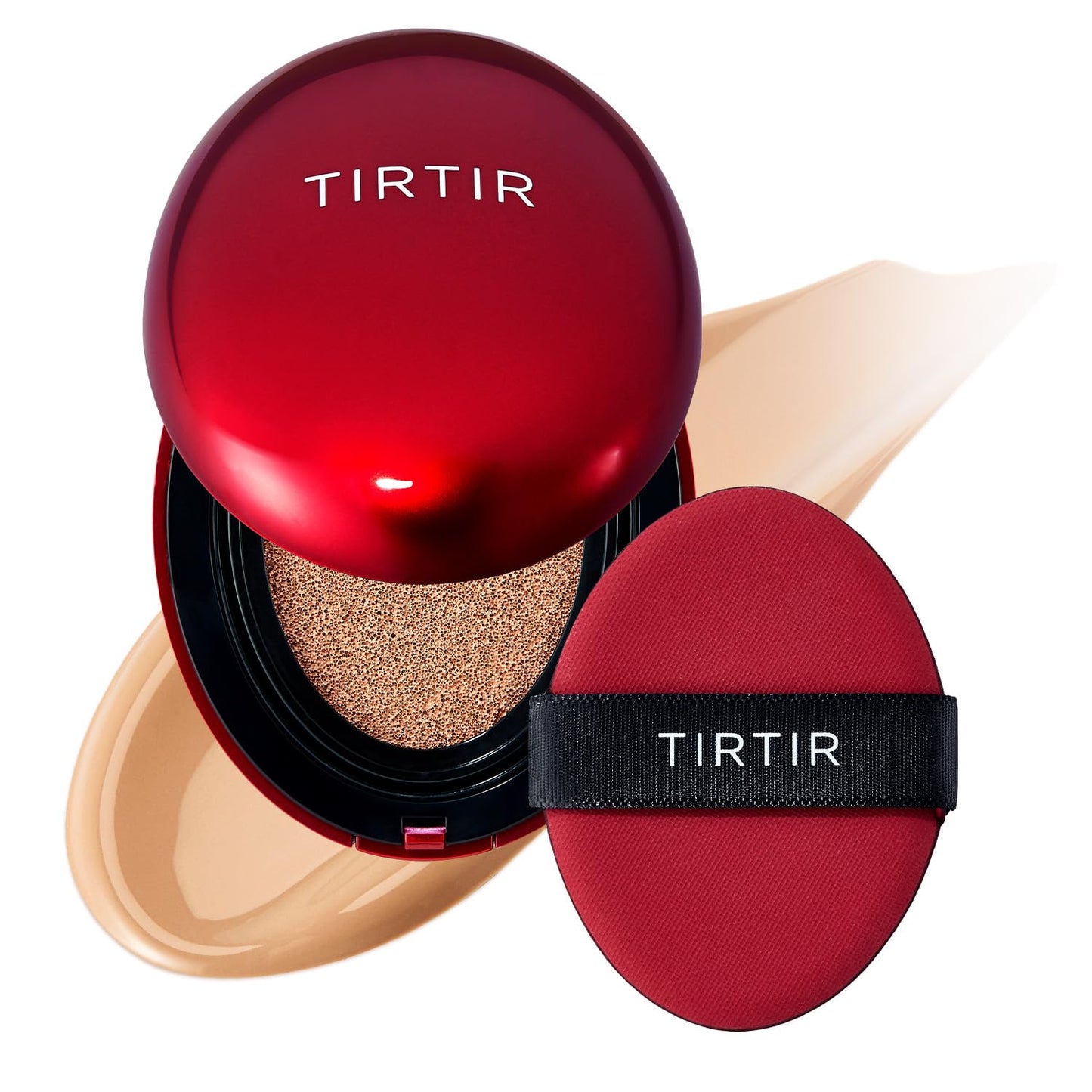 Get Flawless Skin with Our Mini Red Cushion Foundation! 🌟 Full Coverage, Weightless Feel, and a Gorgeous Satin Glow! Perfect for Concealing Tattoos! #KoreanMakeup #BeautyEssentials