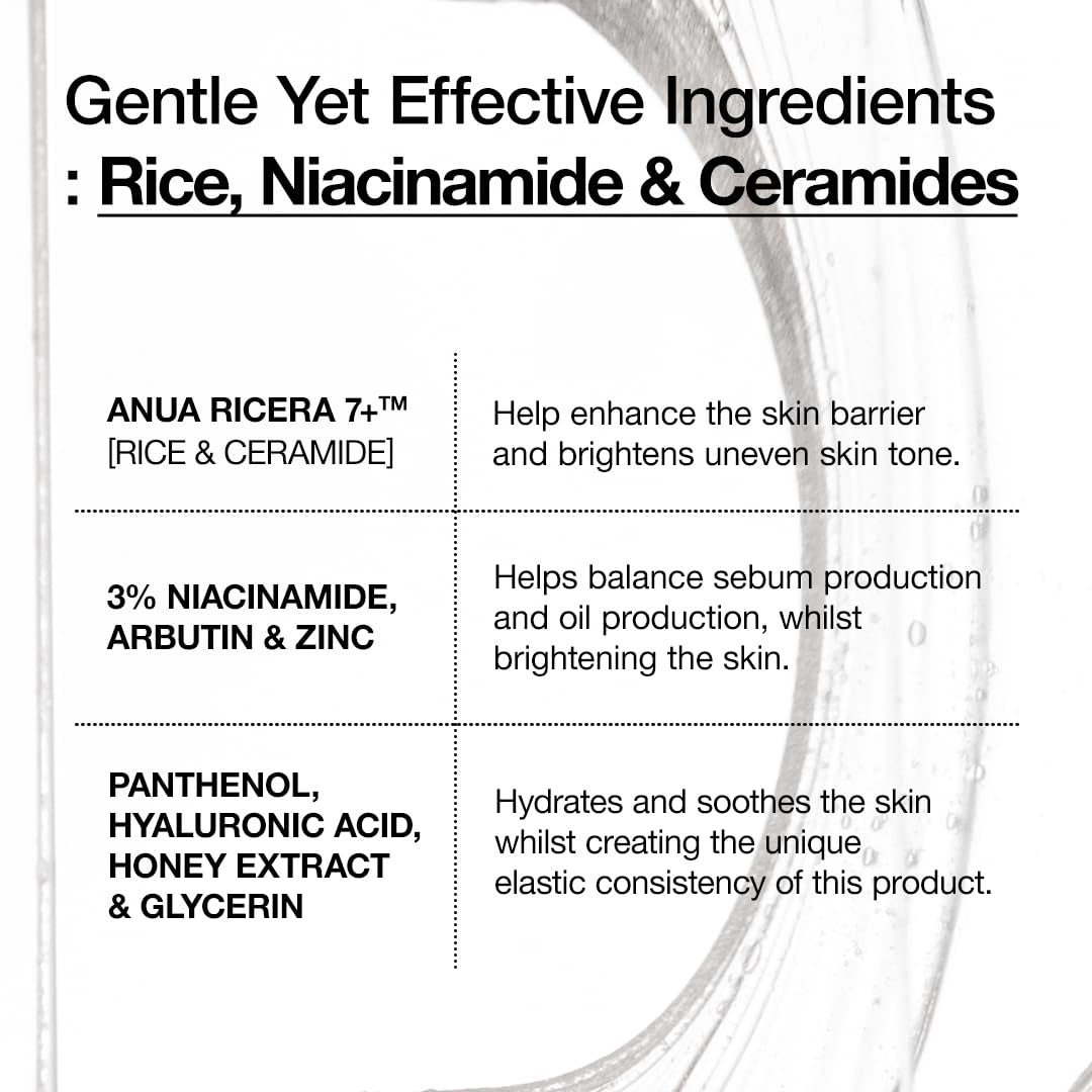 Unlock Radiant Skin with Our Rice Ceramide 7 Hydrating Barrier Serum! ๐งโจ Infused with Rice, Hyaluronic Acid & Niacinamide for Ultimate Brightening & Hydration. Fragrance-Free & Non-Comedogenic! #SkincareGoals #GlowUp